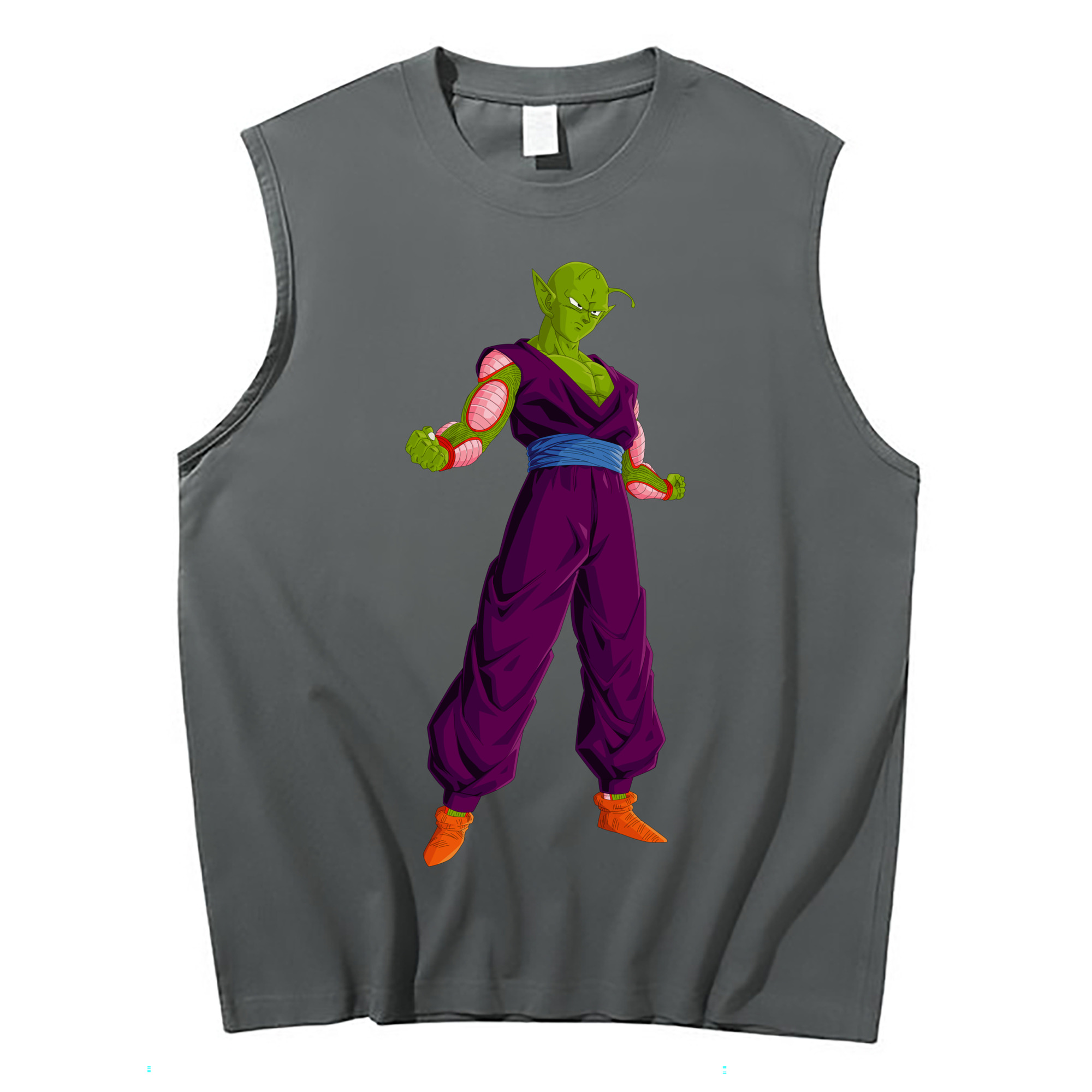 （画像用） ドラゴンボール ピッコロ DRAGON BALL Piccolo コットン100％タンクトップ（フロントプリント）